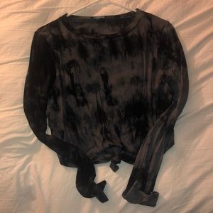 Tie dye crop